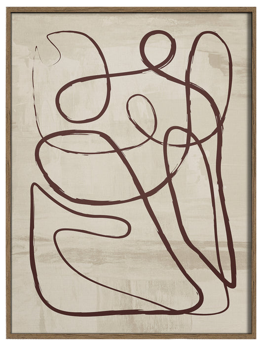 Irregularity Framed Canvas - 18\" x 24\"