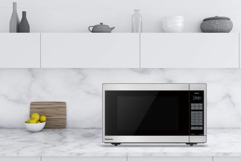 Panasonic 1.3 Cu. Ft. 1,200 W Genius® Countertop Microwave - NNSC669SC