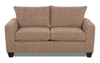 Made in Canada Customizable Sofa Lab Arc 86\" Fabric Condo Sofa – Chenille Praline