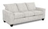 Made in Canada Customizable Sofa Lab Arc 38\" Fabric Sofa Bed - Plush Oyster