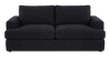 Made in Canada Customizable Sofa Lab Curve 86\" Fabric Condo Sofa – Teddy Raven