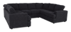 Made in Canada Customizable Sofa Lab Curve U-Shaped Sectional - Teddy Raven