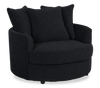 Made in Canada Sofa Lab Customizable Cuddler 48\" Fabric Accent Chair – Teddy Raven