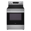 LG 6.3 Cu. Ft. Smart Electric Range with Air Fry – Stainless Steel - LREN6321VE