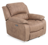 Marcel 39” Fabric Power Reclining Chair with USB Port – Warm Brown