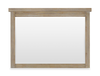 Sonoma Bedroom Dresser Mirror - Light Brown