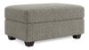 Made in Canada Customizable Sofa Lab Trunk 39\" Fabric Storage Ottoman – Fog Accent Fabric