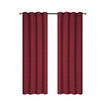 Jacquard Panel Tree Burgundy 96\" - Set of 2