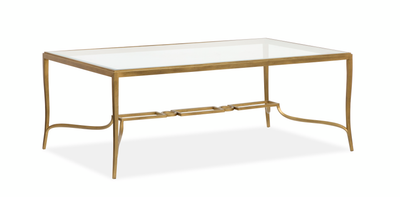 Avondale 50" Coffee Table - Burnished Brass | Table à café Avondale de 50 po - laiton poli
