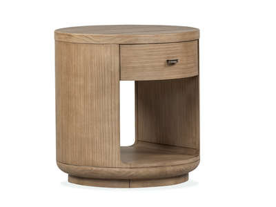 Poplar 24" End Table with Storage - Chateau Brown | Table de bout Poplar de 24 po avec rangement - brun château