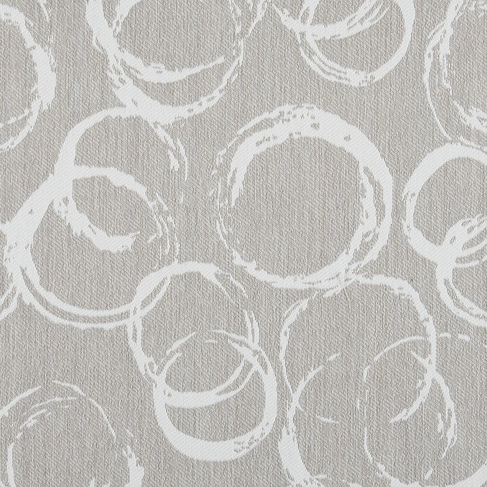 Made in Canada Sofa Lab Customizable Swivel 31\" Fabric Accent Chair - Mist White