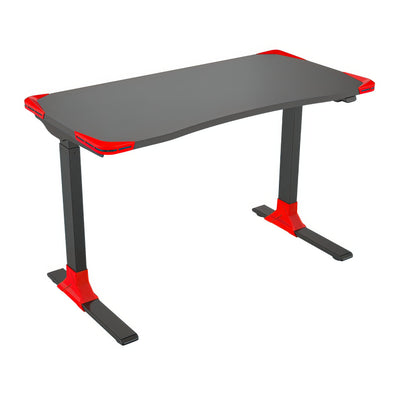 Tygerclaw Sit Stand Gaming Desk - Red|Bureau de jeu assis ou debout TygerClaw - rouge