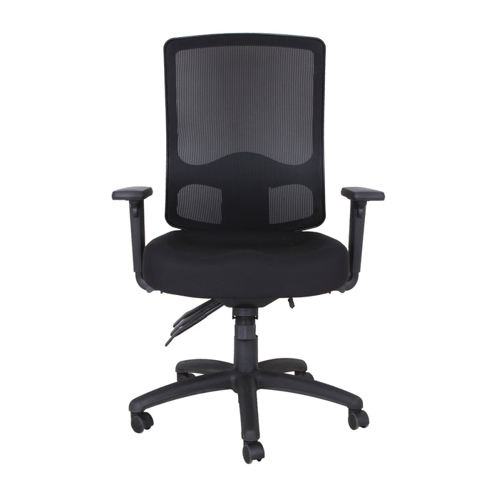 Tygerclaw Adjustable Mid Back Mesh Task Office Chair - Black