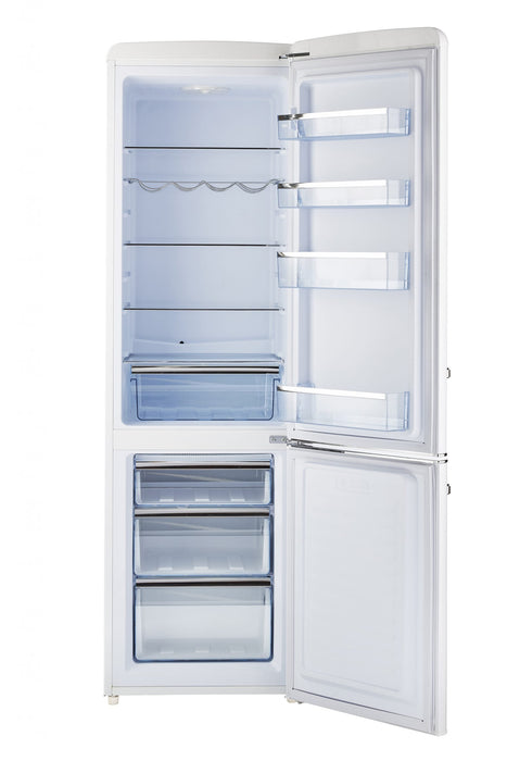 Classic Retro by Unique 9 Cu. Ft. Bottom Freezer Refrigerator - UGP-275L W AC