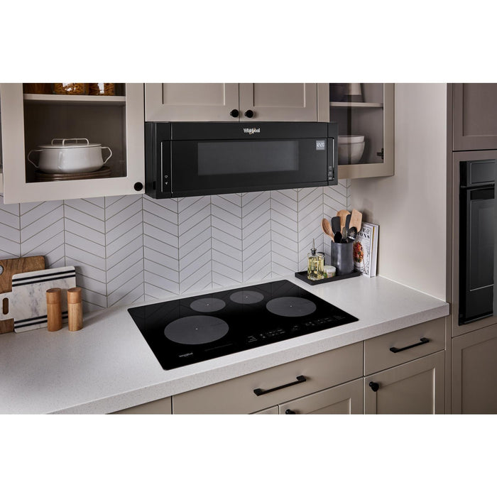 Whirlpool 30\" 4-Element Induction Cooktop - Black - WCI55US0JB