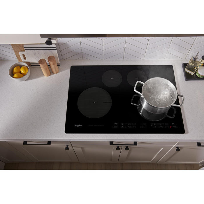 Whirlpool 30\" 4-Element Induction Cooktop - Black - WCI55US0JB