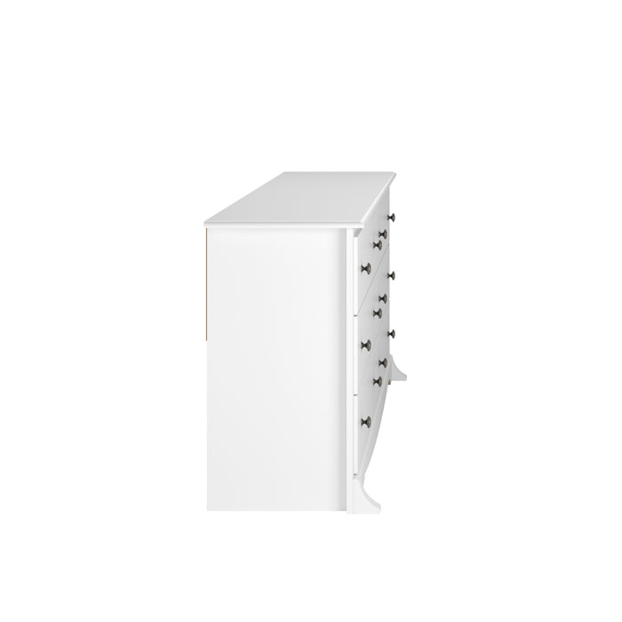 Monterey 6-Drawer Dresser - White