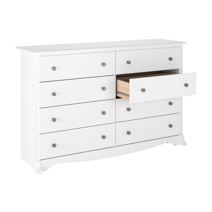 Monterey 8-Drawer Dresser - White