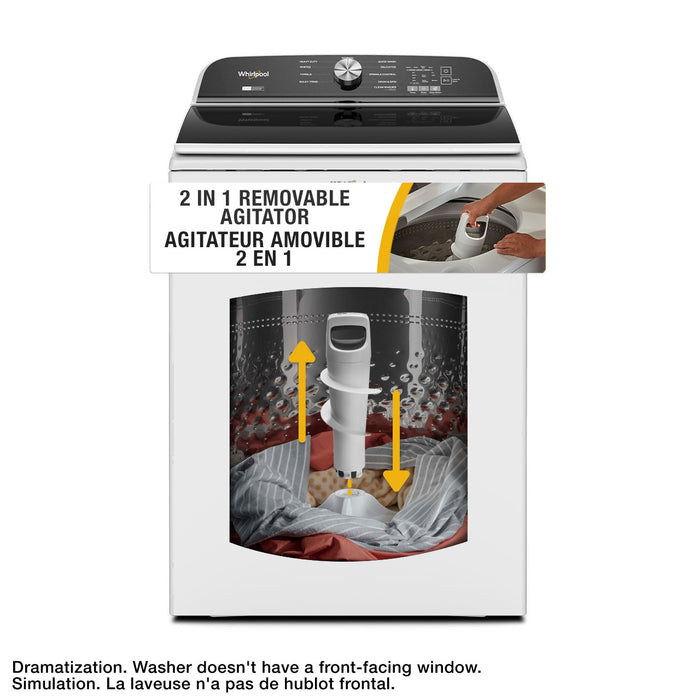 Whirlpool 6.1 Cu. Ft. Top-Load Washer - White - WTW6157PW