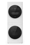 Whirlpool 3.2 Cu. Ft. Washer and Electric 4.3 Cu. Ft. Dryer - White - YWFH5424SW