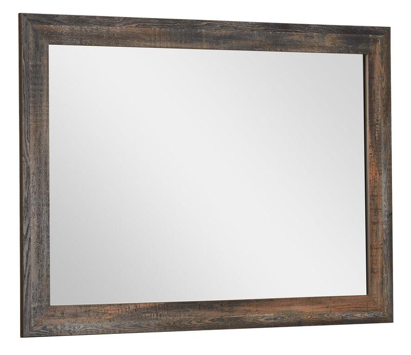 Abby Bedroom Dresser Mirror - Brown