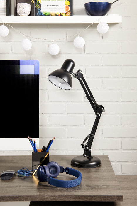 Adrian 24\" Black Desk/Task Lamp