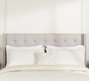 Argentina 4-Piece King Comforter Set - White