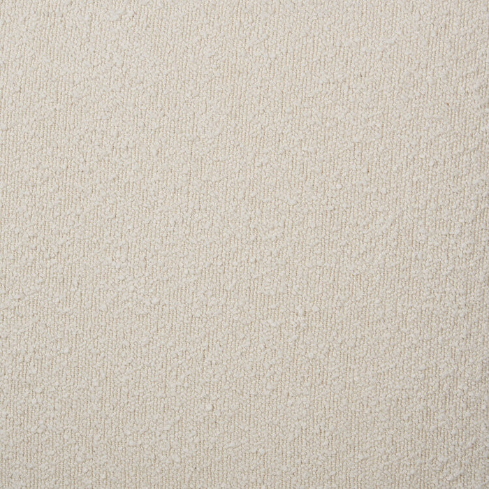 Alma Dining Chair with Boucle Fabric - Charcoal Black & White