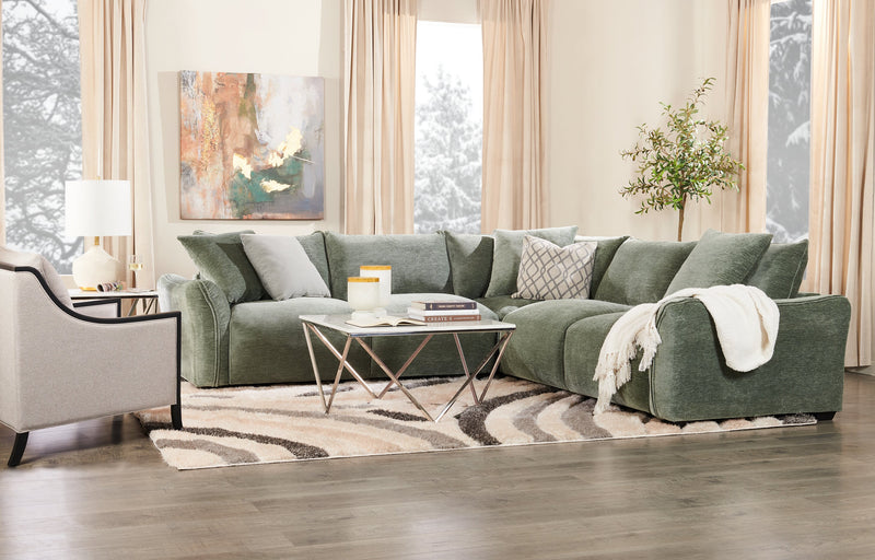 Amanda 31.5\" Modern Square Coffee Table - White Marble Top with Chrome Metal Base