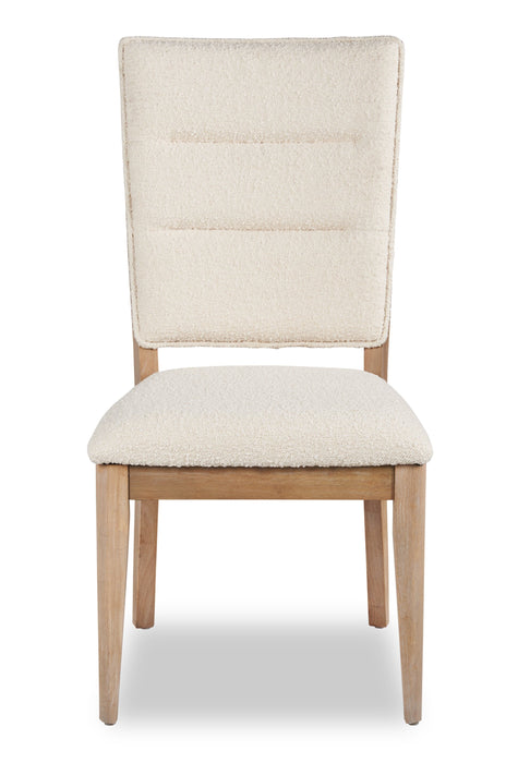 Aspen Dining Chair with Fabric Seat & Back - Natural