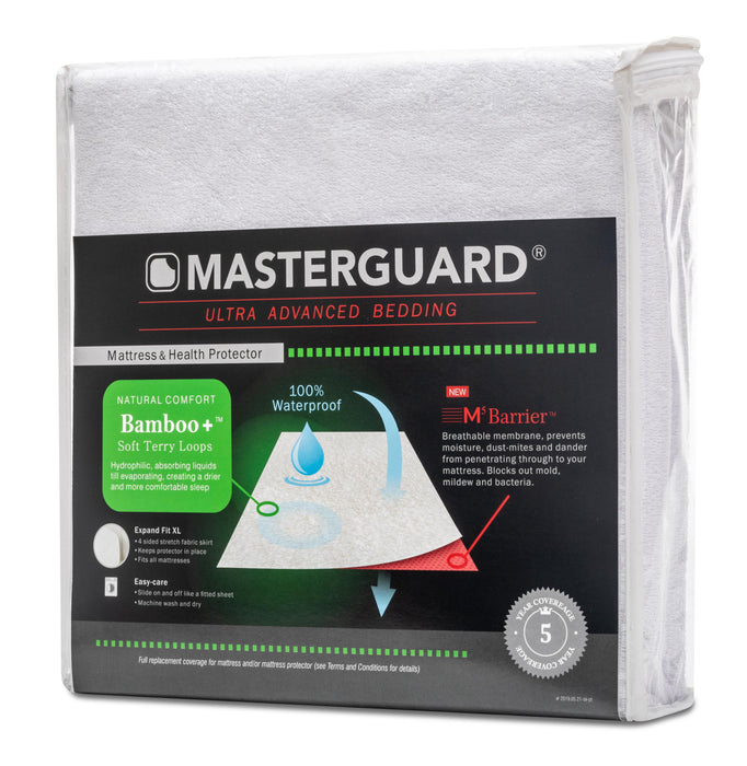 Masterguard® Bamboo™ King Mattress Protector
