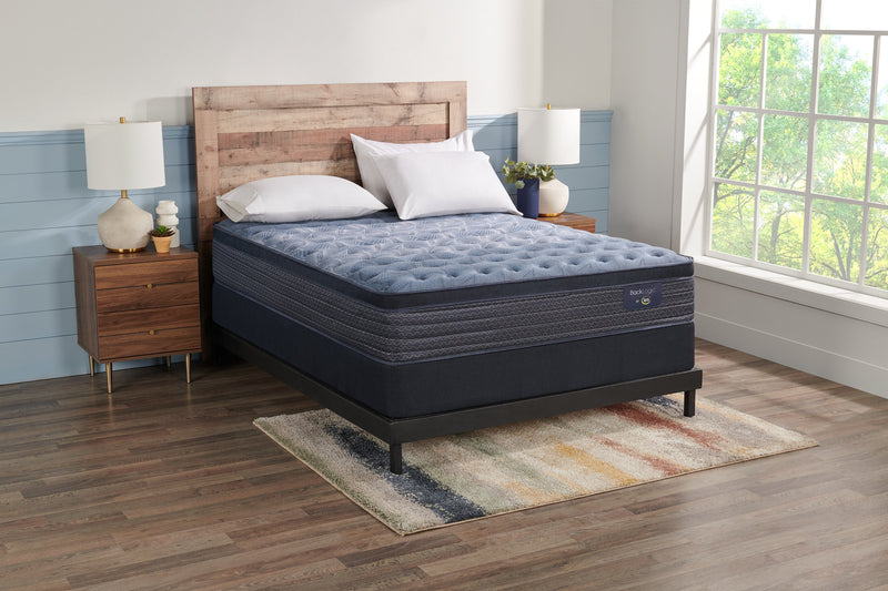Serta Back Logic 2.0 Eurotop Firm Full Mattress Set
