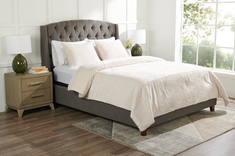 Bellflower Grove 3-Piece Full/Queen Comforter Set - Cream