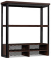 Briarbrook 32.28\" Commercial Grade Utility Hutch - Brown