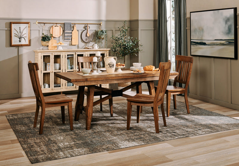 Rocco 70\" 6-Door Large Accent Cabinet - Cream