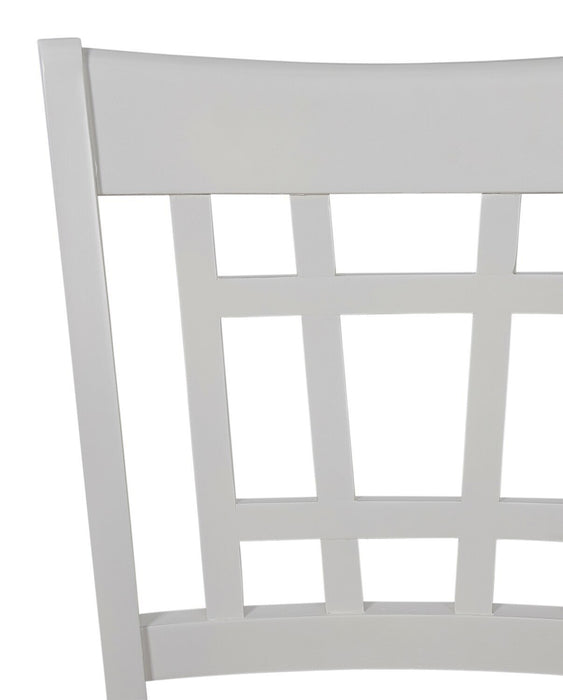 Dena Dining Chair with Linen-Look Fabric - Dove Grey