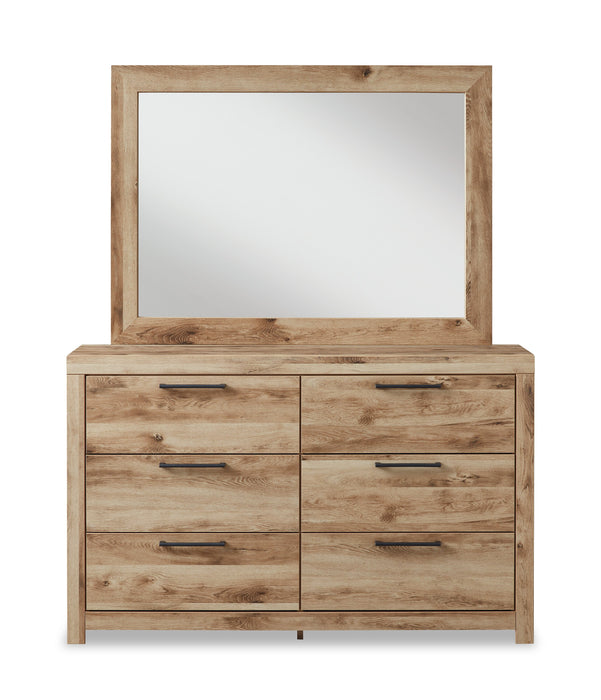 Derekson Bedroom 6-Drawer Dresser, 58.7\"W x 36.4\"H - Natural