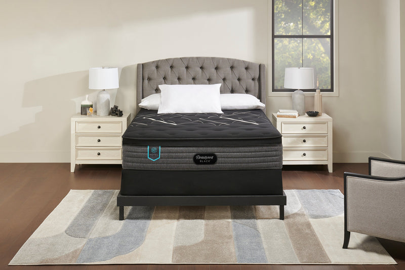 Beautyrest Black Hotel Executive Suite Eurotop Firm Queen Mattress Set