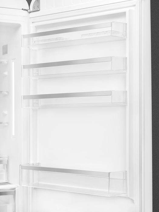 Smeg 18 Cu. Ft. Retro Bottom-Freezer Refrigerator - FAB38URWH