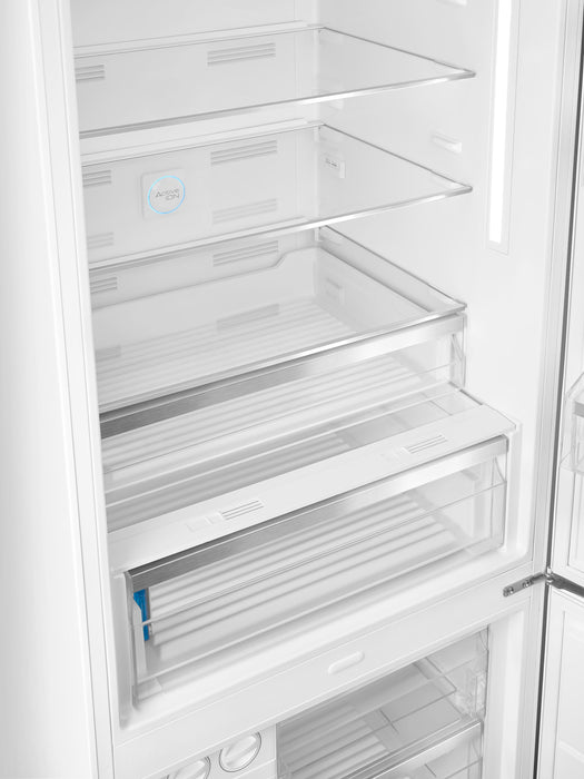 Smeg 18 Cu. Ft. Retro Bottom-Freezer Refrigerator - FAB38URWH