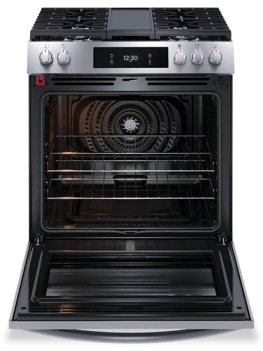 Frigidaire Gallery 6 Cu. Ft. Gas Range With Total Convection and Air Fry - Smudge-Proof® Stainless Steel - GCFG3060BF