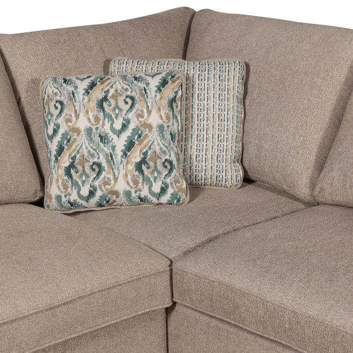 Scott Living Haven 2-Piece Left-Facing Chenille Fabric Sectional - Taupe
