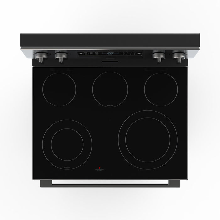 Hisense 30\" 5.8 Cu. Ft. 5-Element Electric Range with True Convection - Stainless Steel - HBE3502CAS
