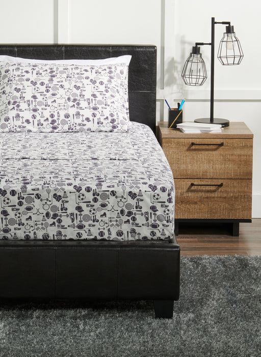 Joey 4-Piece Full Cotton Sheet Set