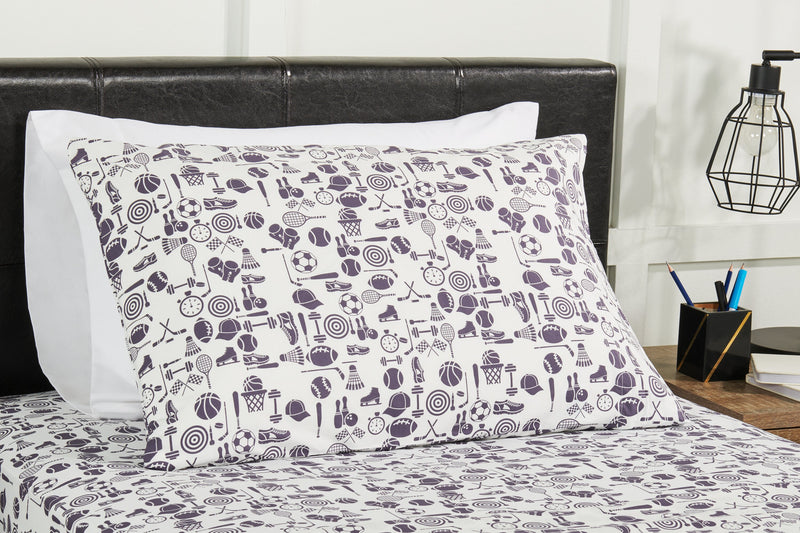 Joey 4-Piece Full Cotton Sheet Set