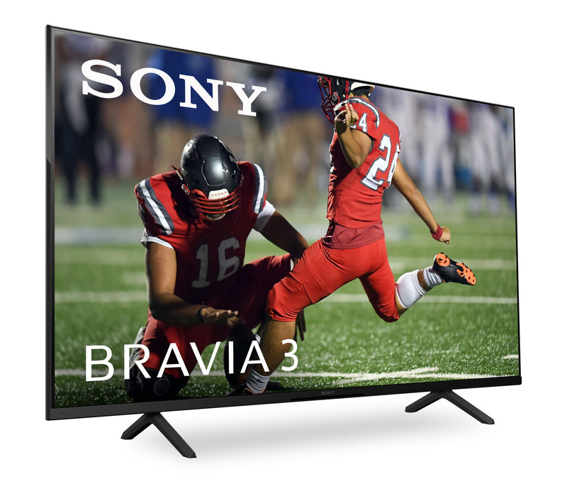 SONY 75\" Bravia 3 LED 4K UHD Smart Google TV (K75S30) - 2024 Model
