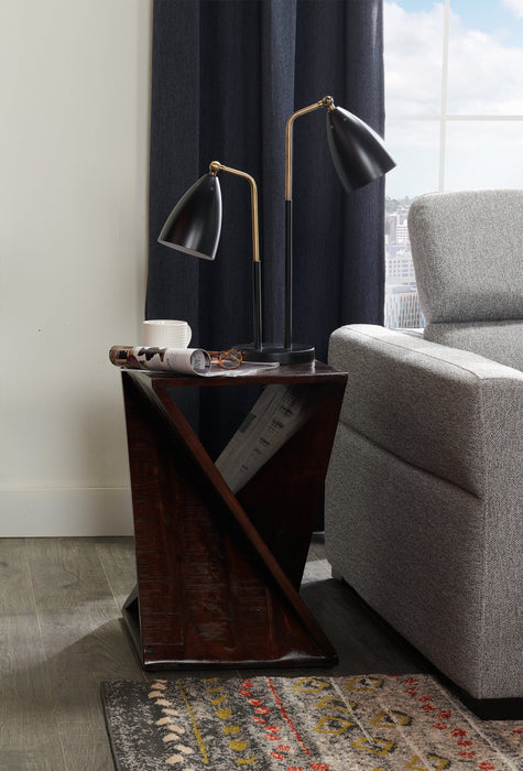 Jetty 22\" Black and Gold 2-Light Table Lamp