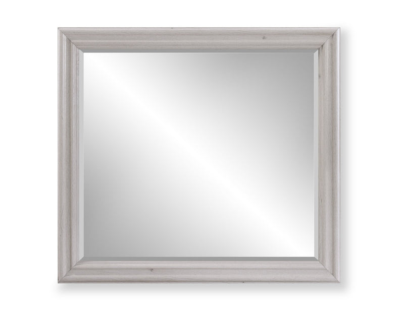 Kylie 5pc Bedroom Set with Storage Bed, Dresser & Mirror, Sand - King Size