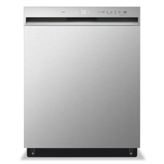 LG 24\" 50 dBA Built-In Front-Control Dishwasher with Dynamic Dry - Smudge Proof Stainless Steel - LDFC3532S
