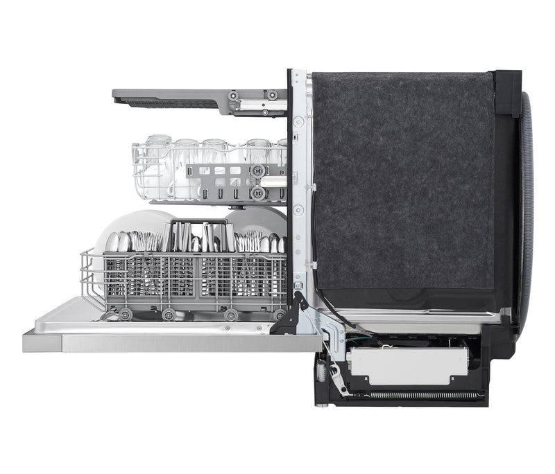 LG 24\" 50 dBA Built-In Front-Control Dishwasher with Dynamic Dry - Smudge Proof Stainless Steel - LDFC3532S